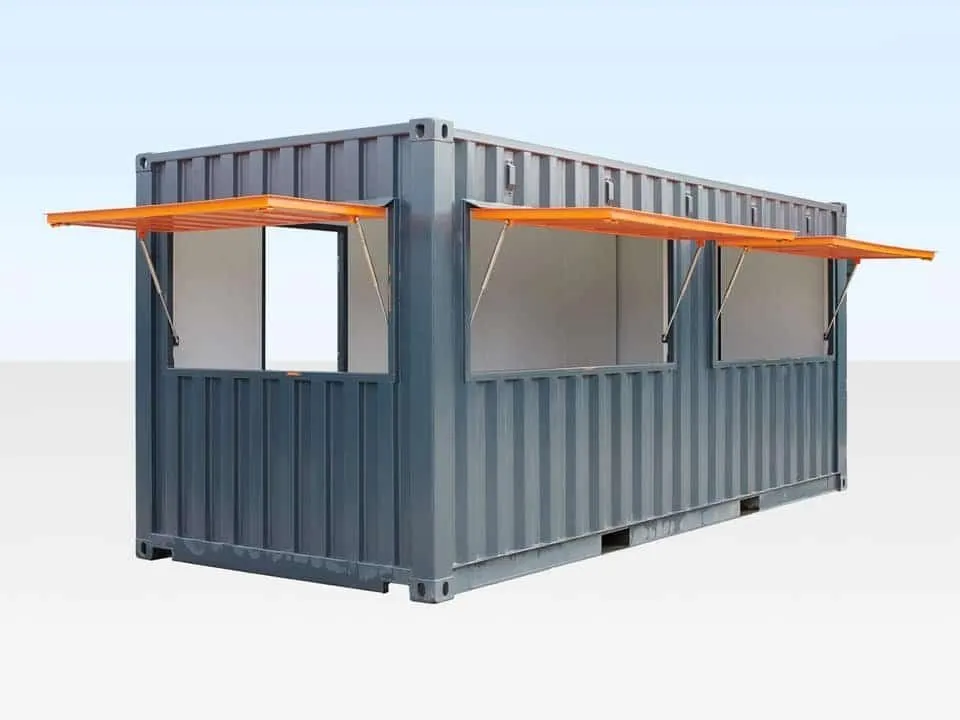 20ft Shipping Container Café – Container Restaurant