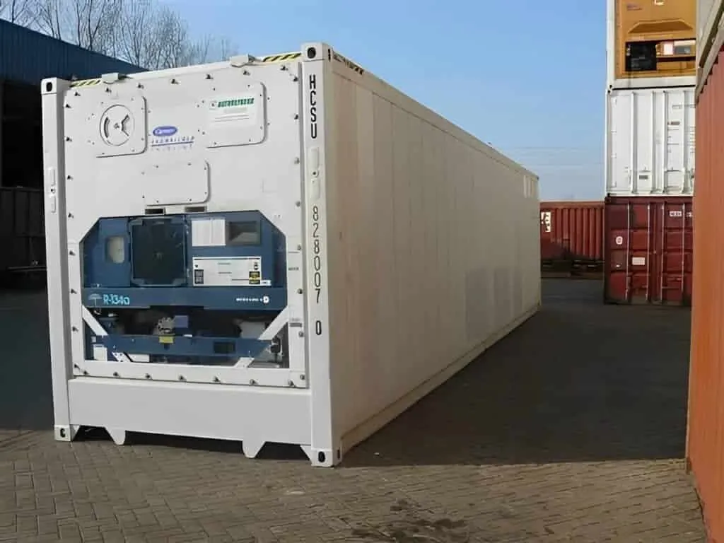40Ft High Cube Refrigerated Containers – Reefers