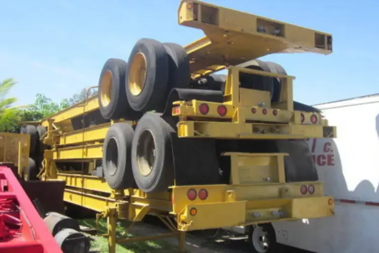 A Plus 20′ HD Container Chassis
