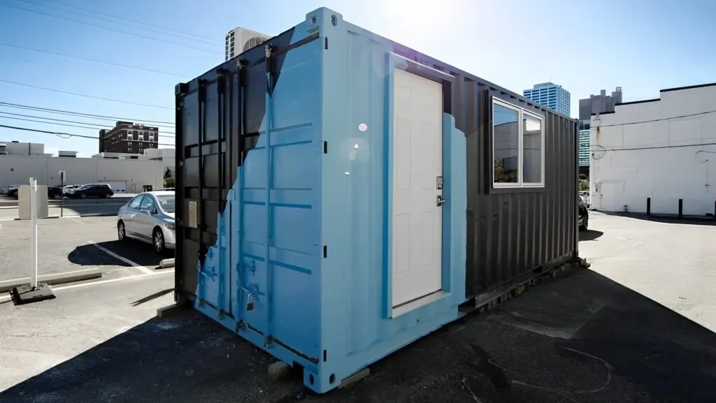Fully Equipped 20ft Shipping Container Home