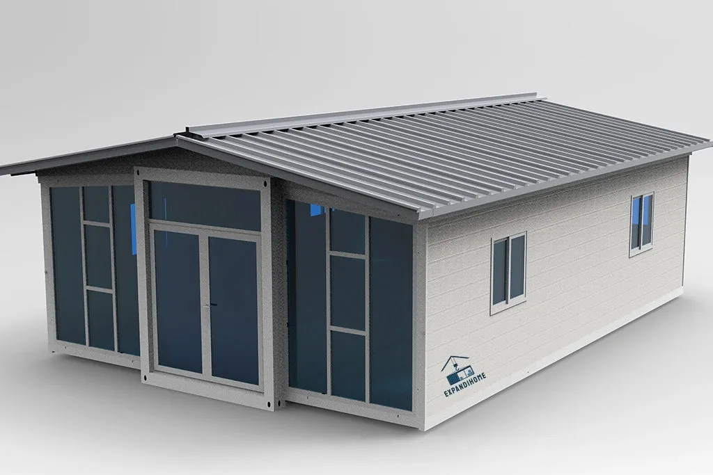 30FT Expandable Homes with gabled roof