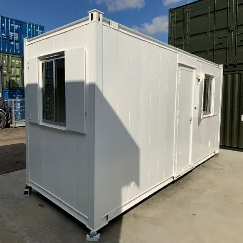 20Ft x 8Ft Steel Anti-Vandal Canteen Cabin