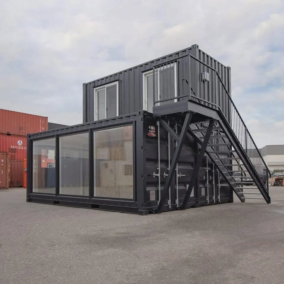 Modern Shipping Container Office Suite